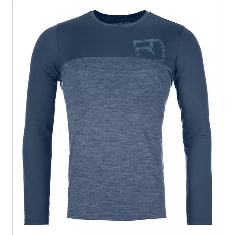 Ortovox 150 Cool Logo LS - Merino wool base layer - Men's