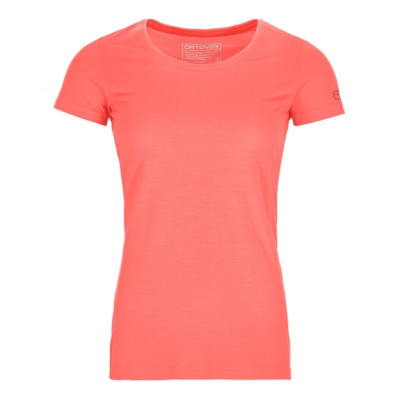 Merino.tech T-shirt Mérinos Femme Manches Courtes 100% Laine + Chaussettes Offertes