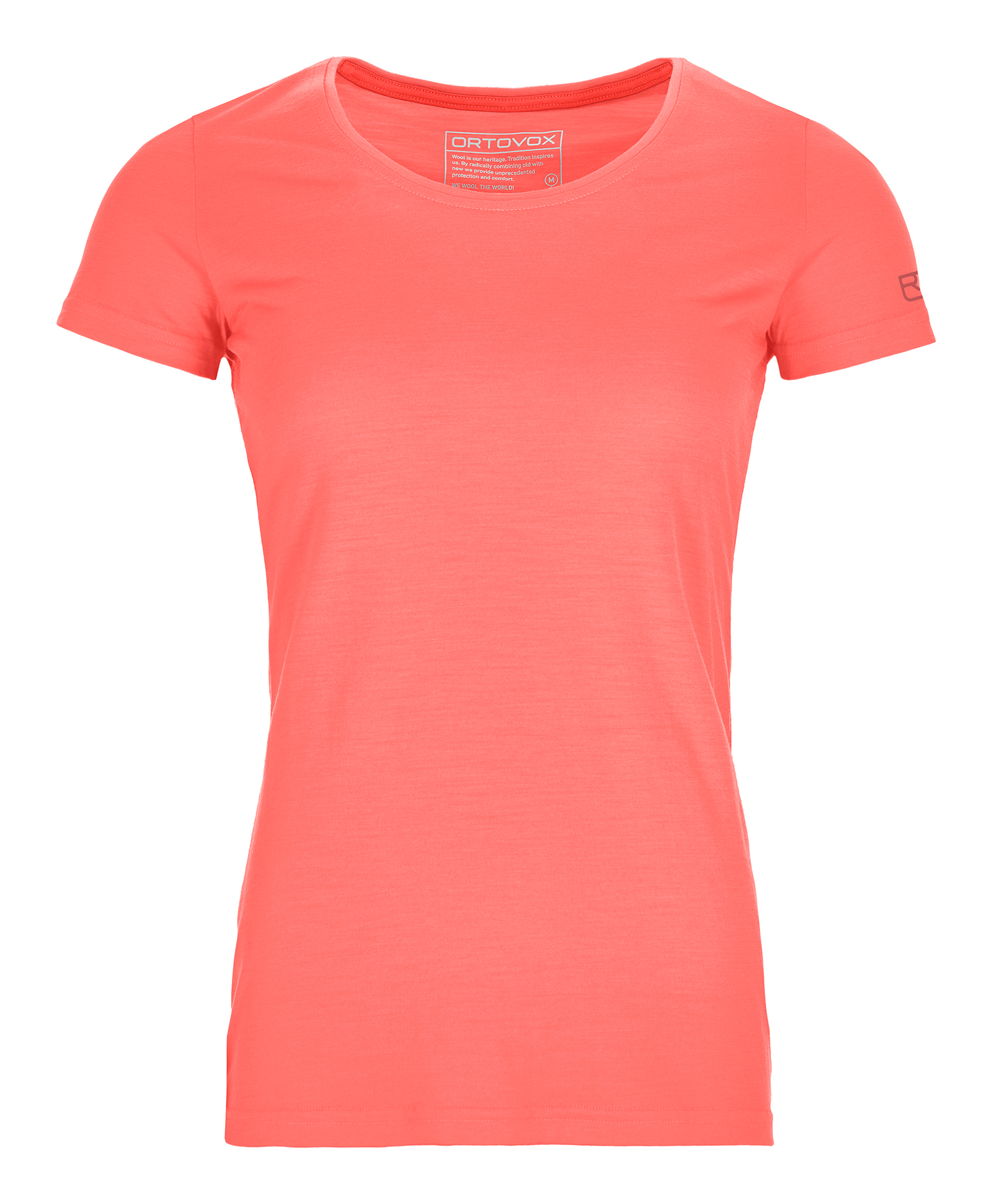 Ortovox 120 Cool Tec Clean TS - Camiseta lana merino - Mujer