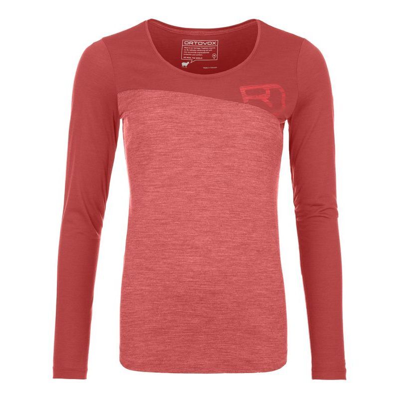 Ortovox 150 Cool Logo LS - Camiseta de lã merino mulher | Hardloop