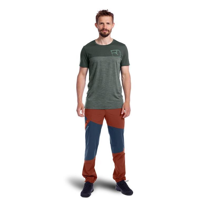 Ortovox 150 Cool Logo TS - Merino undertøj Herrer