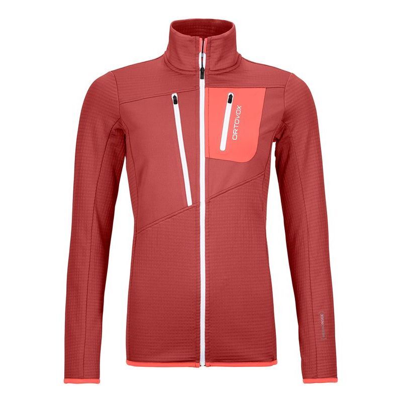 Ortovox Fleece Grid Jacket - Fleece jacket - Women's