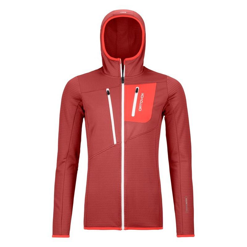 Ortovox Fleece Grid Hoody - Dámská Fleesová mikina | Hardloop