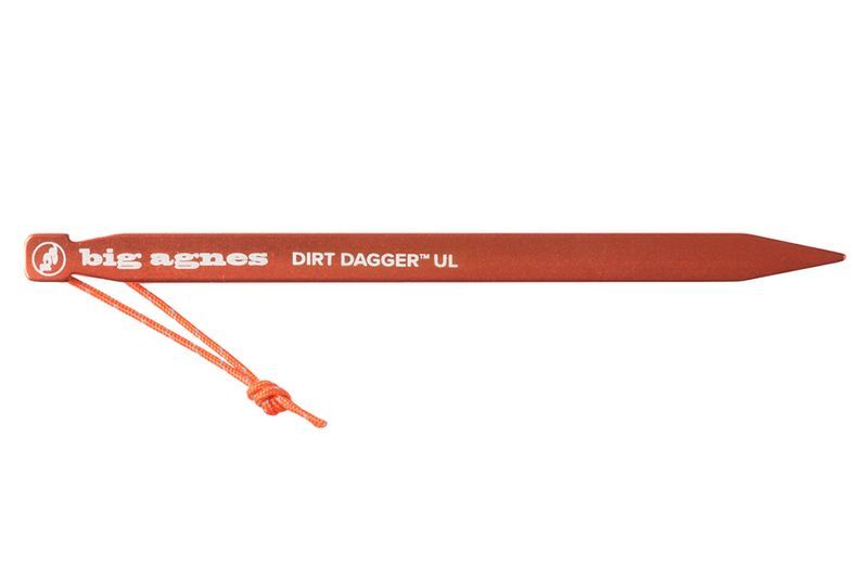 Big Agnes Dirt Dagger UL 6 Pack of 6 - Náhradní tyče na stany | Hardloop