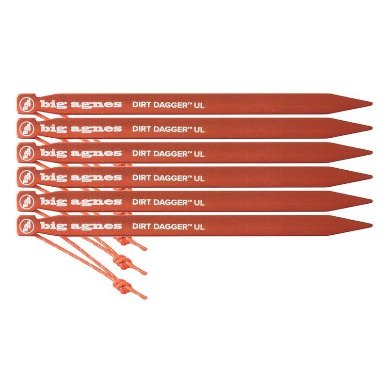 Big Agnes Dirt Dagger UL 7.5 Pack of 6 - Telttaputket