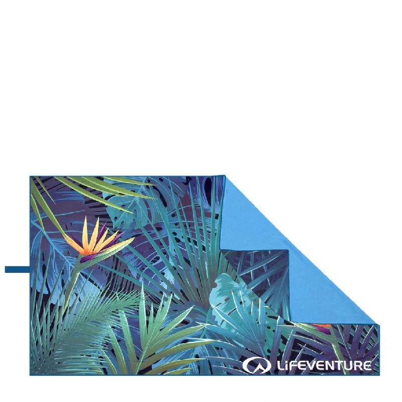 Lifeventure SoftFibre Printed Recycled Towels - Travel towel