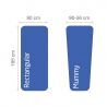 LittleLife Polycotton Sleepingbag Liner Rectangular - Sacco a pelo