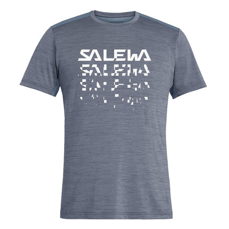 Salewa Puez Hybrid 2 Dry M S/S Tee - T-shirt - Uomo