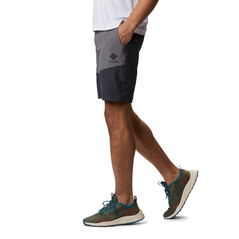 Columbia Pantalones Cortos Hombre - Tech Trail Utility - Stone Green - Longitud 9