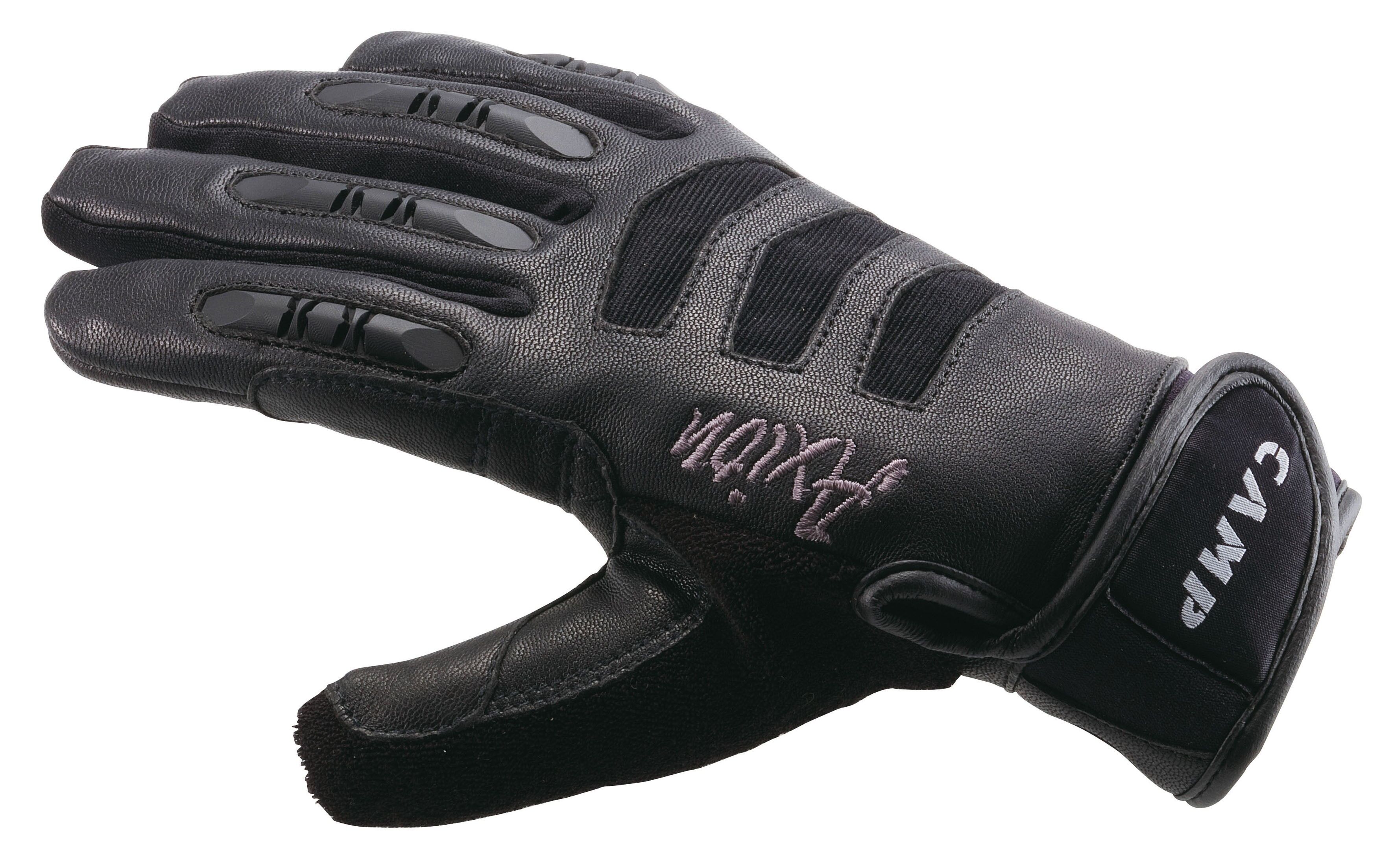 Camp Axion Black Full Fingers - Climbing gloves