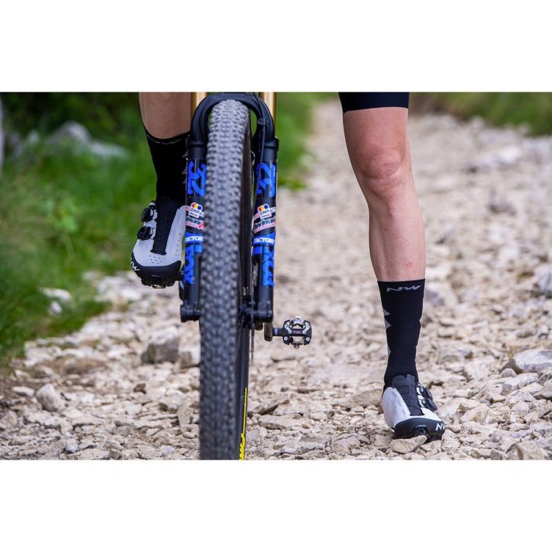 Zapatillas Northwave REBEL 2 Blanco-Negro MTB|Cátedra Bikes