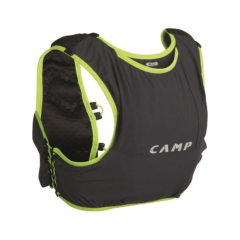 Gilet D'hydratation CAMP Trail Force 5 - Léger, Respirant, Pour Trail Running - Poches De Compression, Porte-bâtons Intégré