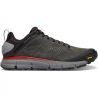 Dark Gray / Brick Red