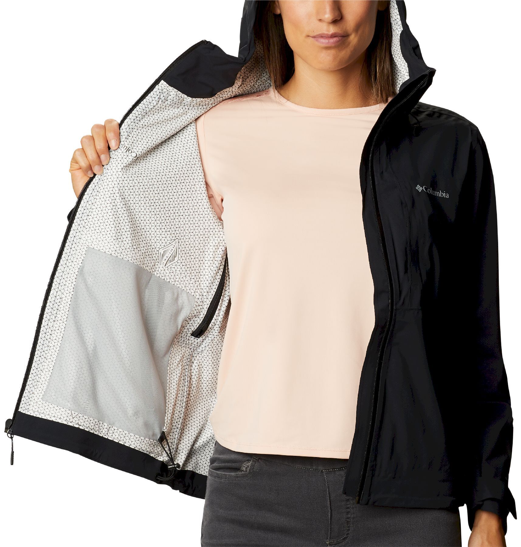 Columbia Omni-Tech Ampli-Dry Shell - Chaqueta impermeable - Mujer