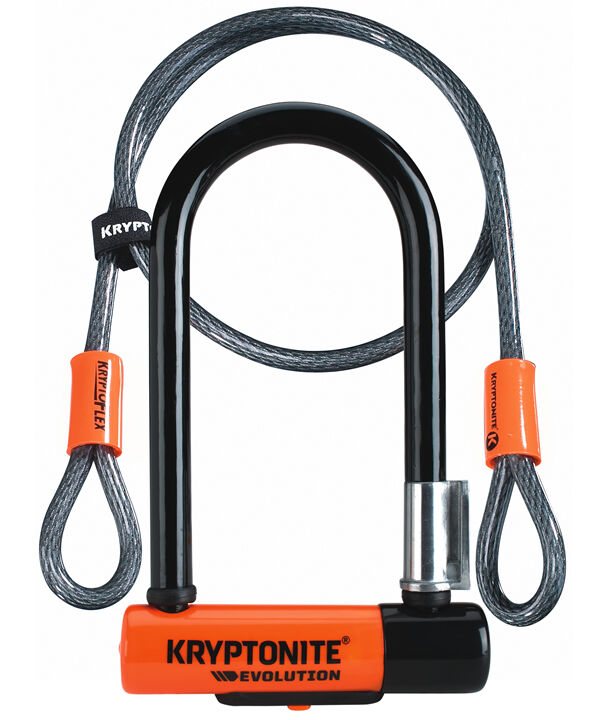 Kryptonite Evolution Mini 7 + Flex - Bike U-Lock