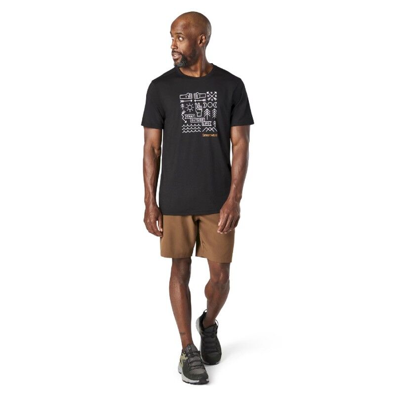 Smartwool Merino Sport 150 Park Vibes Graphic Tee - T-shirt - Uomo