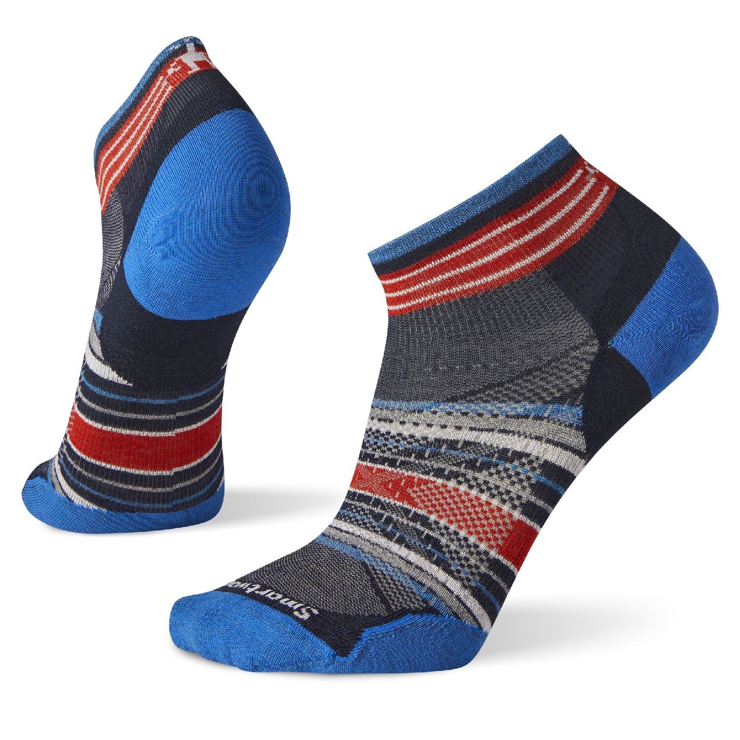 Smartwool PhD Run Ultra Light Pattern Low Cut - Running socks - Men's