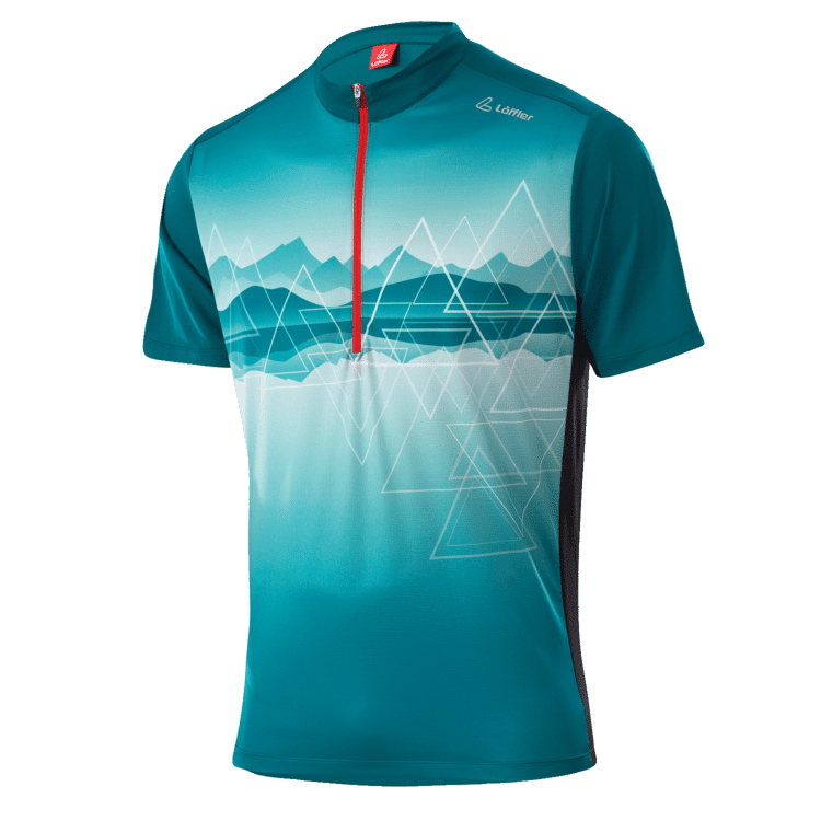 Loeffler Bike Shirt HZ Peaks - Cykeljersey Herrer