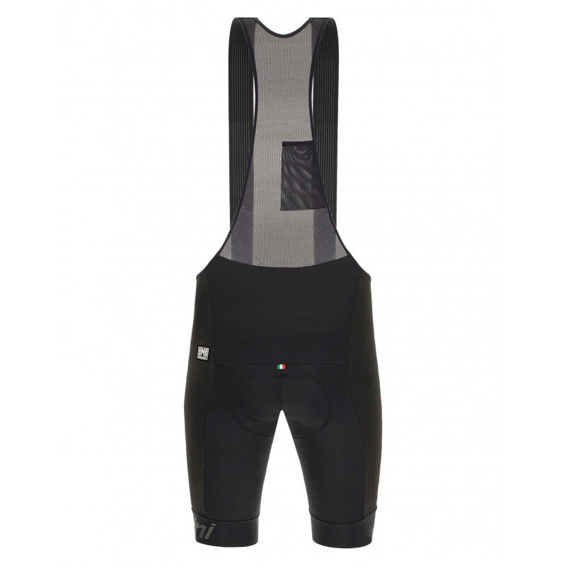 Santini Impact Pro - Spodenki kolarskie z szelkami rowerowe męskie | Hardloop