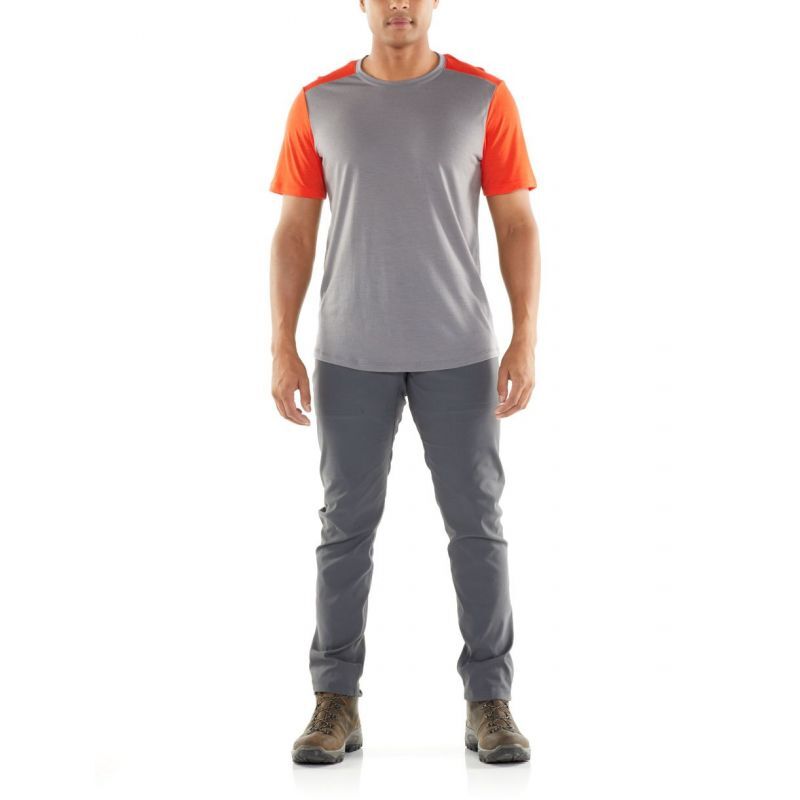 Icebreaker Cool-Lite Sphere Short Sleeve Crewe - Merinotröja Herr I Hardloop
