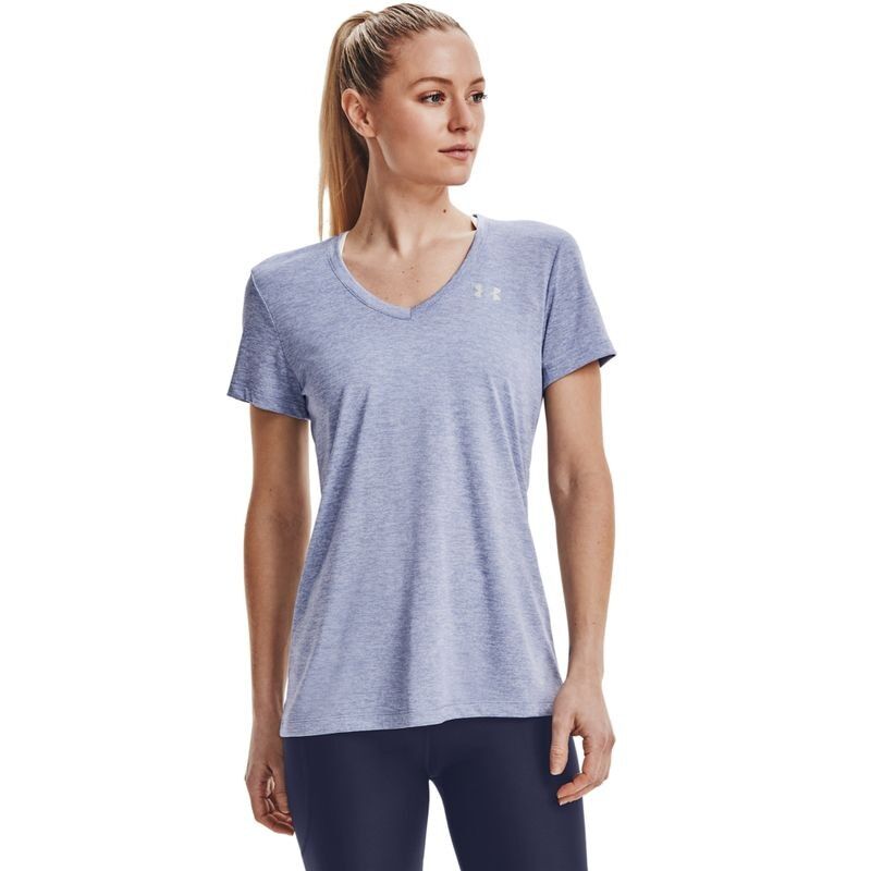 Under Armour Col V UA Tech Twist - T-shirt femme | Hardloop