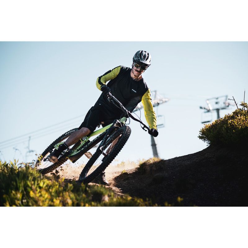Northwave Xtrail Jersey Long Sleeve Mtb Man - Cykeljersey Herrer