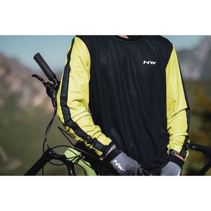 Northwave Xtrail Jersey Long Sleeve Mtb Man - Cykeltrikå Herr