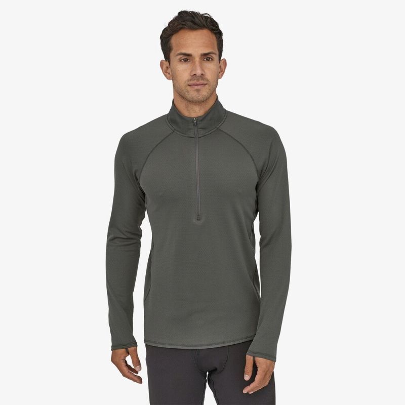 Patagonia Cap MW Zip Neck - Camiseta técnica homem | Hardloop