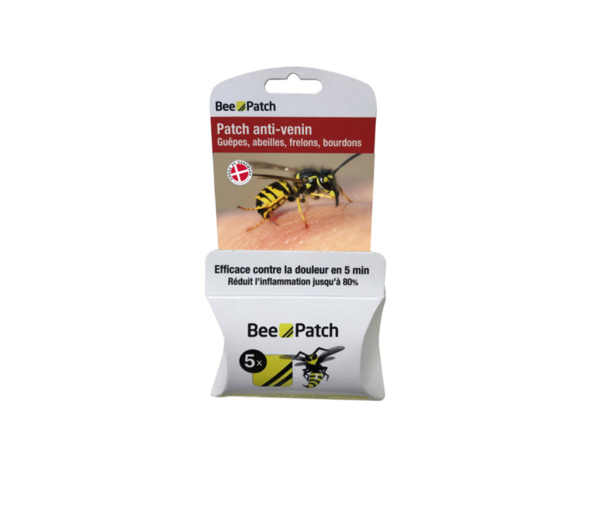 Pharmavoyage Bee-Patch - boîtes de 5 unitées - Hyönteismyrkky