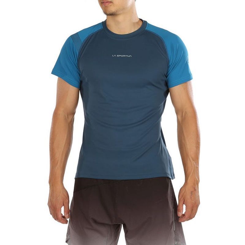 La Sportiva®  Motion T-Shirt M Homme - Jaune - T-shirts de Trail