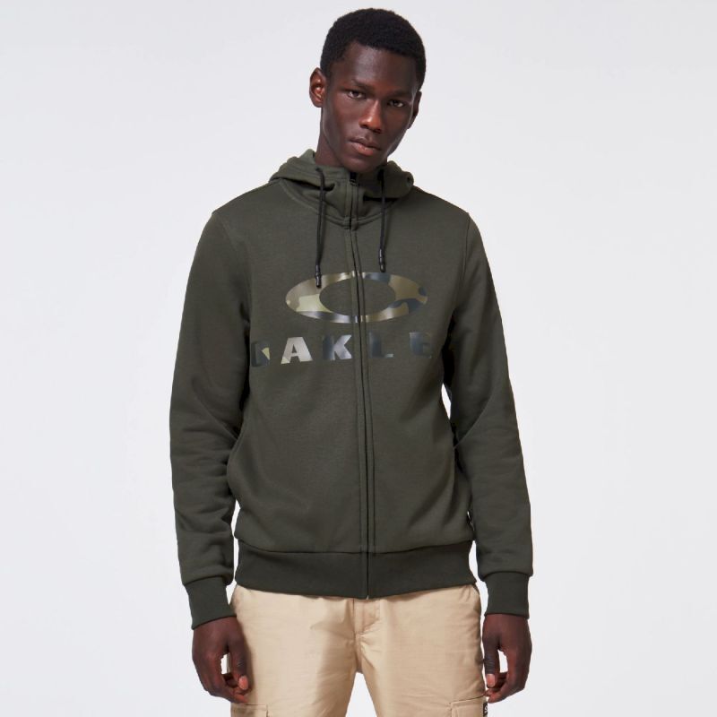 Oakley Bark Fz Hoodie - Felpa - Uomo