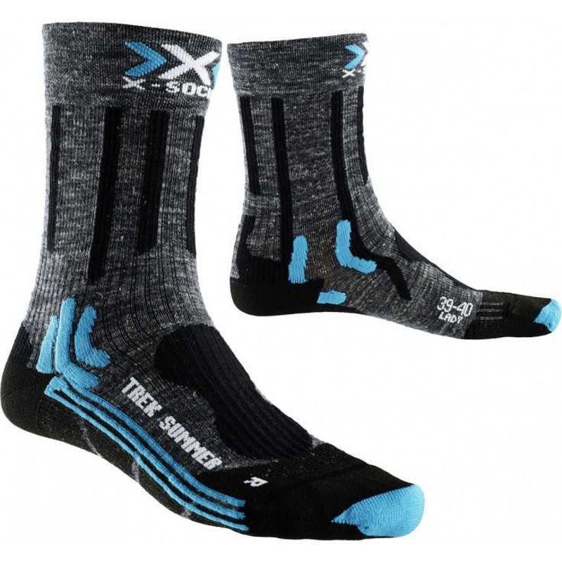 X-Socks Chaussettes Trek Summer Lady - Vandringsstrumpor Dam