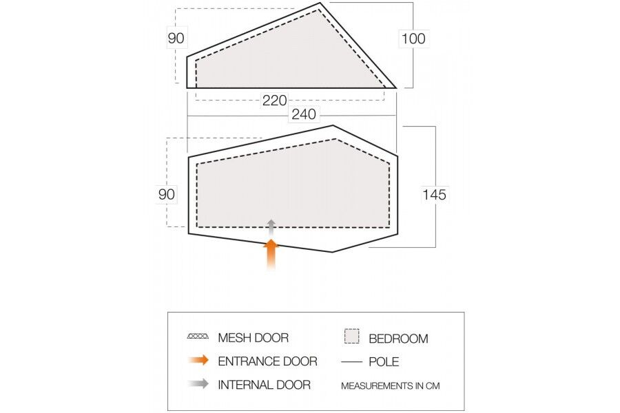 Vango F10 Hydrogen Air - Tent