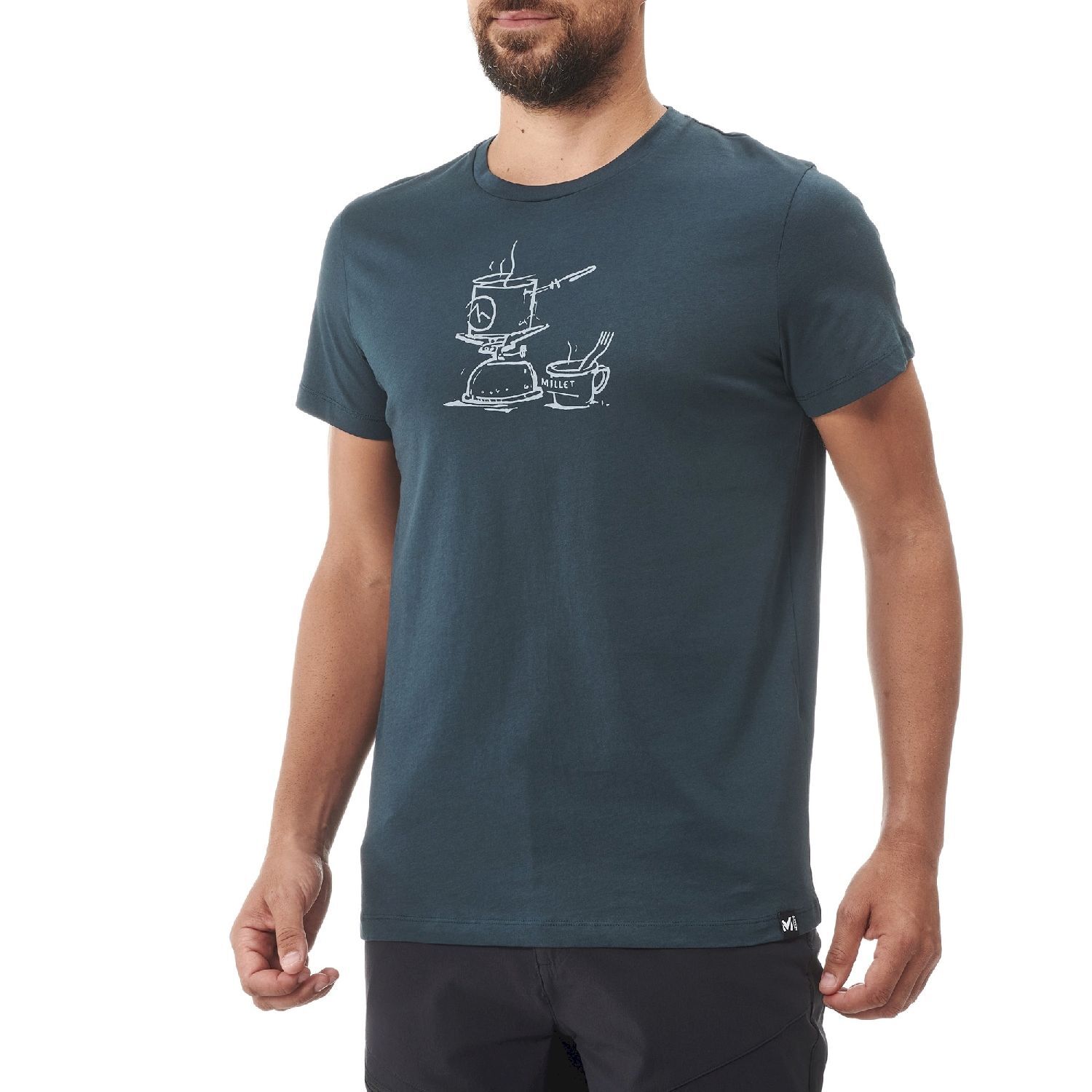 Millet Camp T- Shirt - Pánské Triko | Hardloop