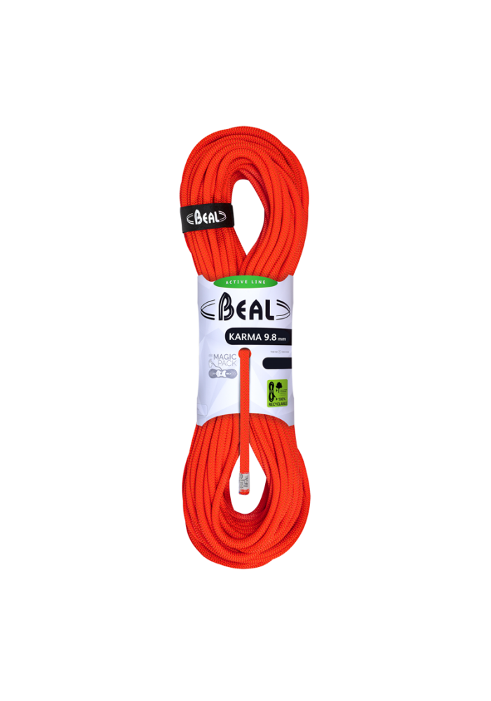 Beal Karma 9,8 mm - 80 m - Corde à simple | Hardloop