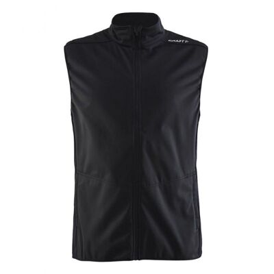 Craft3 Warm Gilet - Kurtka softshell bez rekawów meska