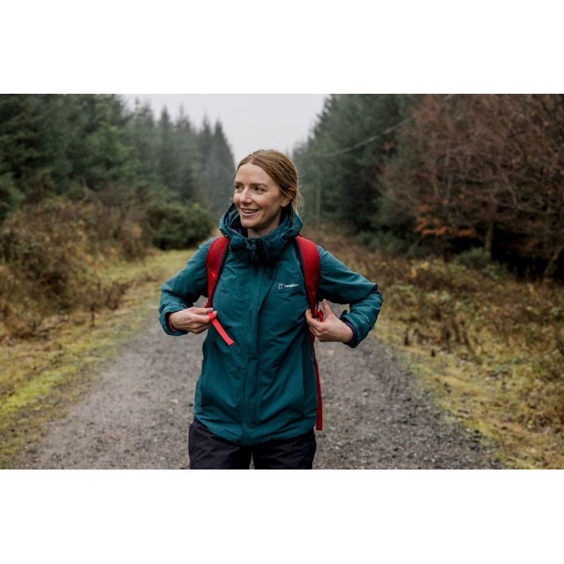 Berghaus Hillwalker Interactive - Chaqueta impermeable - Mujer | Hardloop