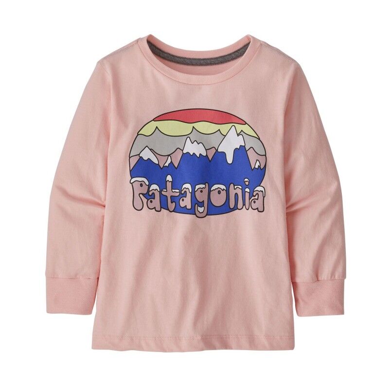 Patagonia Baby L/S Graphic Organic - T-shirt Børn