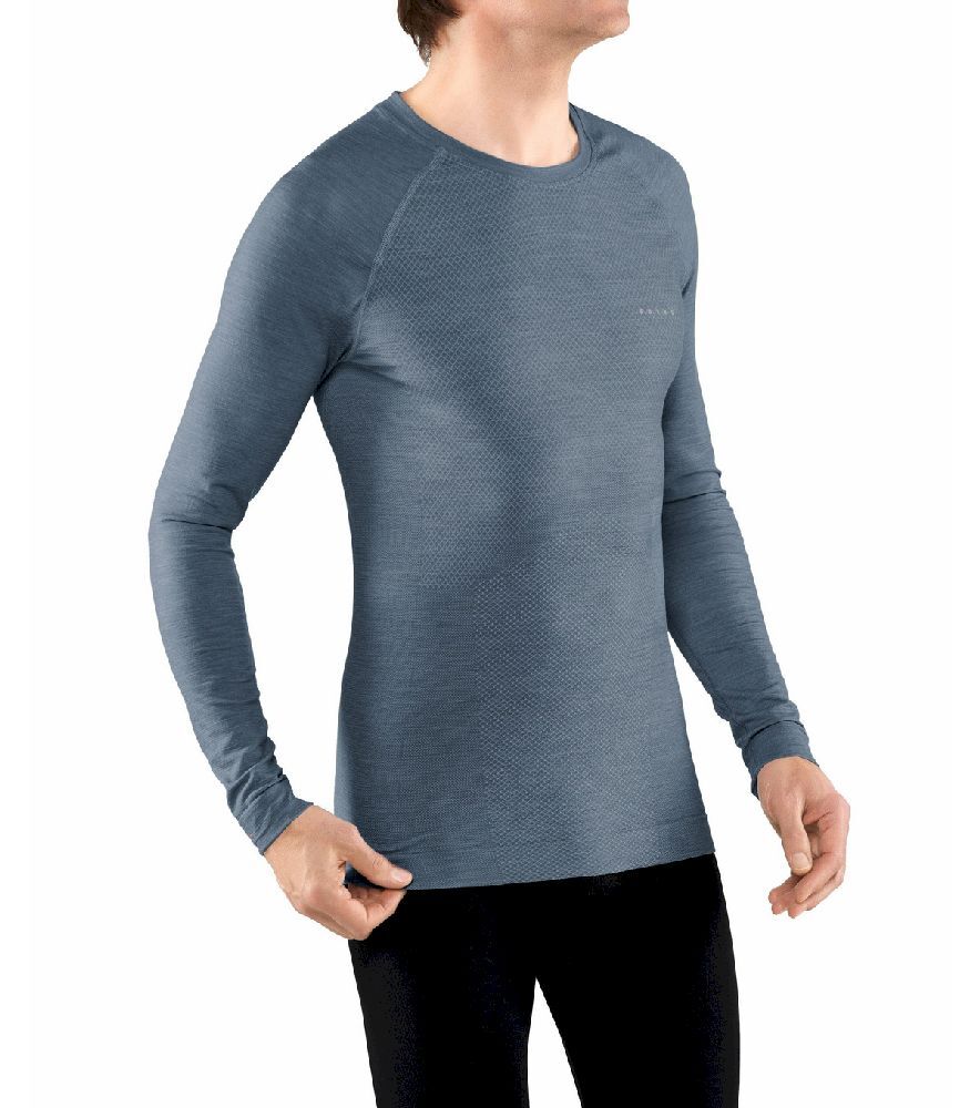 Falke Wool-Tech Light Longsleeve Shirt - Bielizna techniczna męska | Hardloop