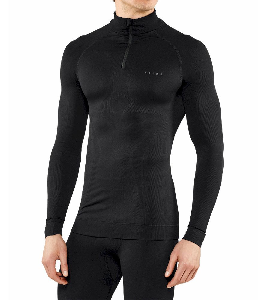 Falke Maximum Warm Zip Shirt - Base layer - Men's