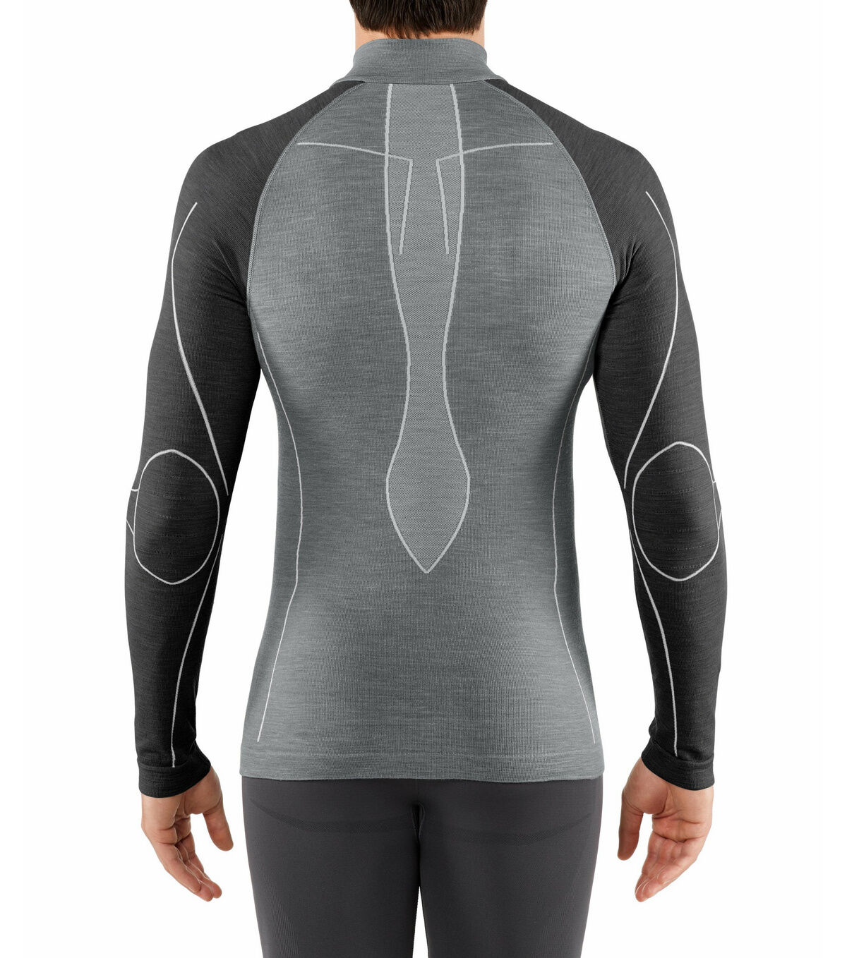Falke Wool-Tech Zip Shirt - Base layer - Men's