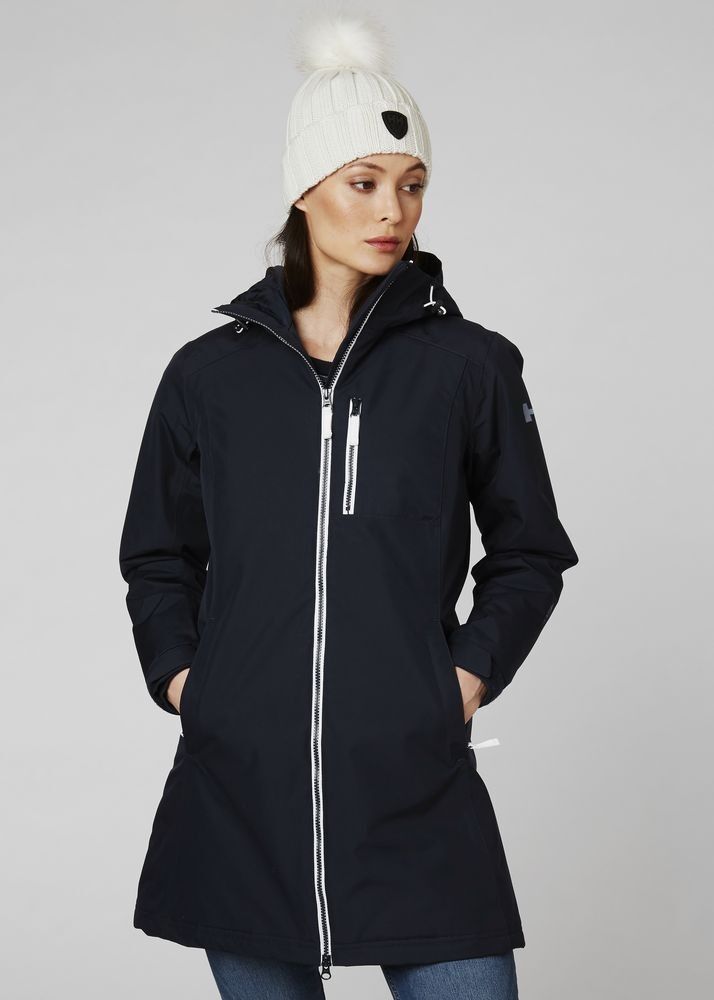 Helly Hansen Long Belfast Winter Jacket - Sadetakki - Naiset