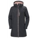 Chaqueta Helly Hansen Belfast Mujer - Larga, Impermeable, Con Capucha Y Aislamiento Primaloft