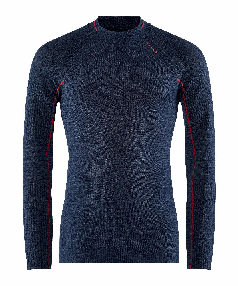 Falke Wool-Tech Longsleeved Shirt Trend - Underställ Herr