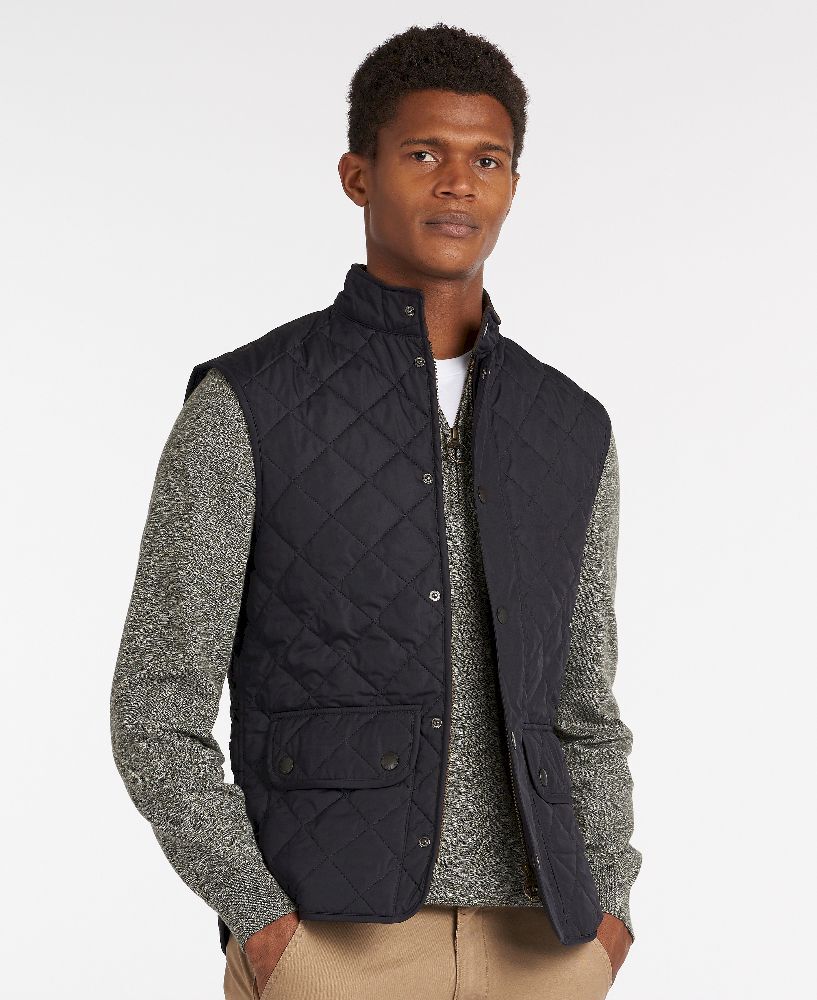 Barbour wax cheap lowerdale gilet