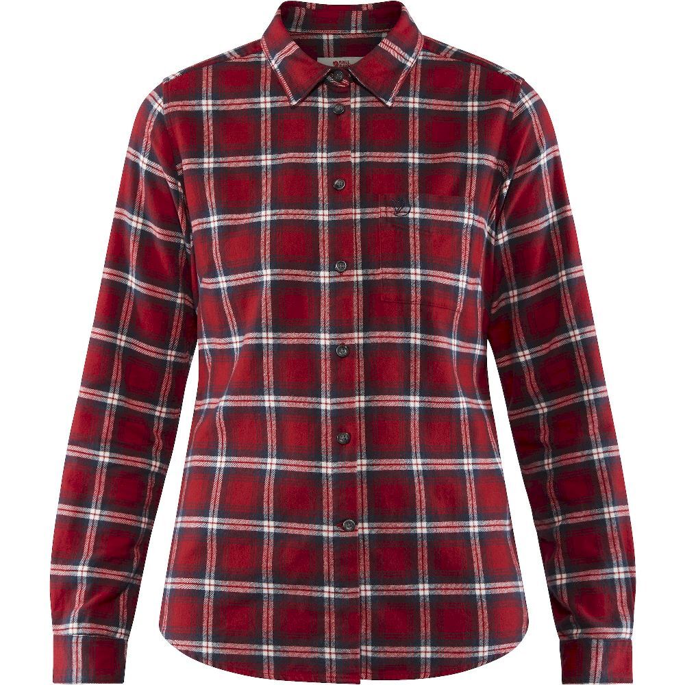 Fjällräven Ovik Flannel Shirt - Chemise femme | Hardloop