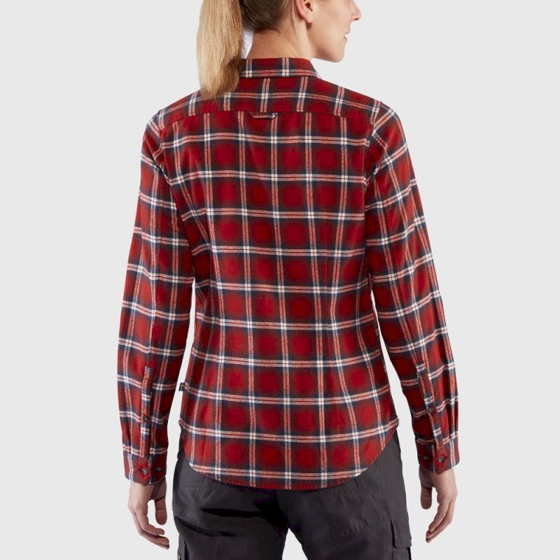 Fjällräven Ovik Flannel Shirt - Camicia - Donna
