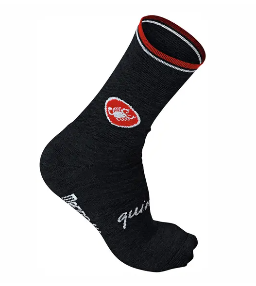Castelli Quindici Soft Sock - Chaussettes vélo | Hardloop