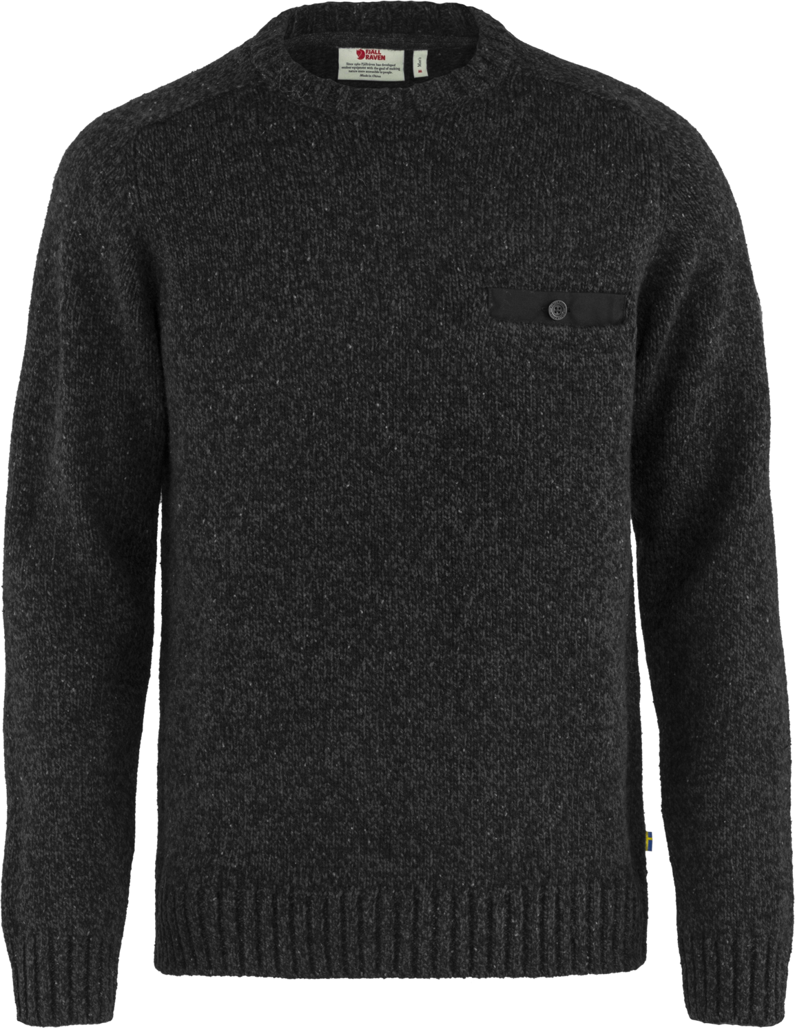 Fjällräven Lada Round-neck Sweater - Pánsky Pullover | Hardloop
