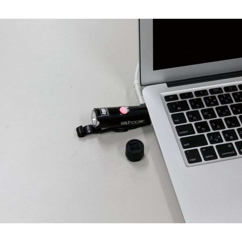 Cateye Volt 100 XC Rechargable / Orb Rechargeable - Set Luci bici